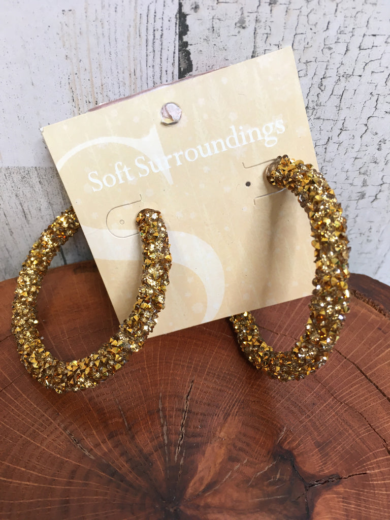 Soft Surroundings Gold Earrings