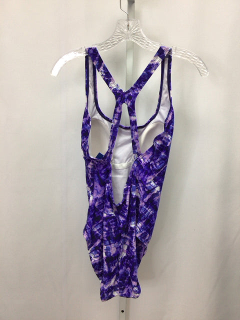 Size 14 Speedo Purple Swimwear