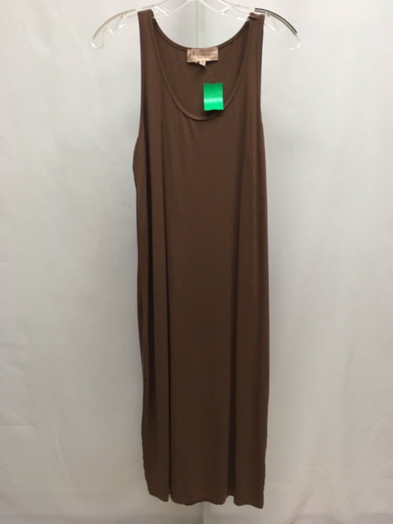 Size Medium Philosophy Brown Sleeveless Dress