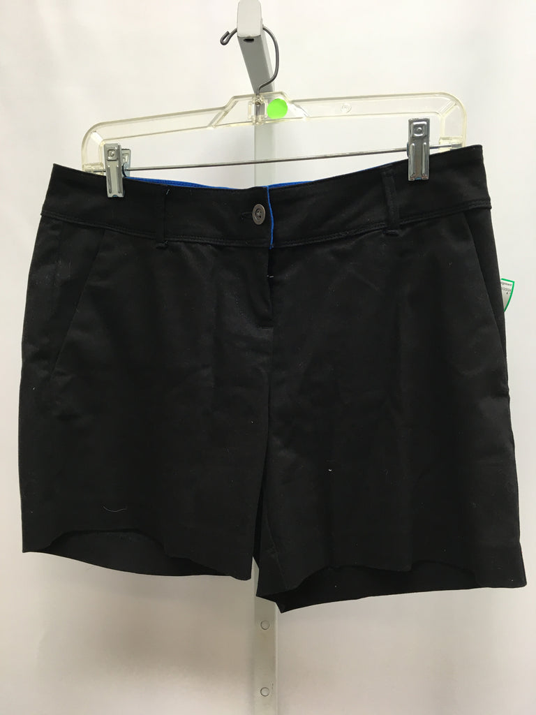 Isaac Mizrahi Size 8 Black Shorts