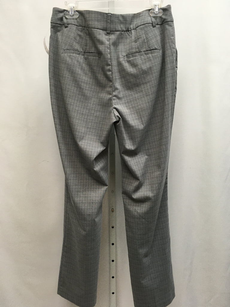 Nine West Size 10 Gray Plaid Pants