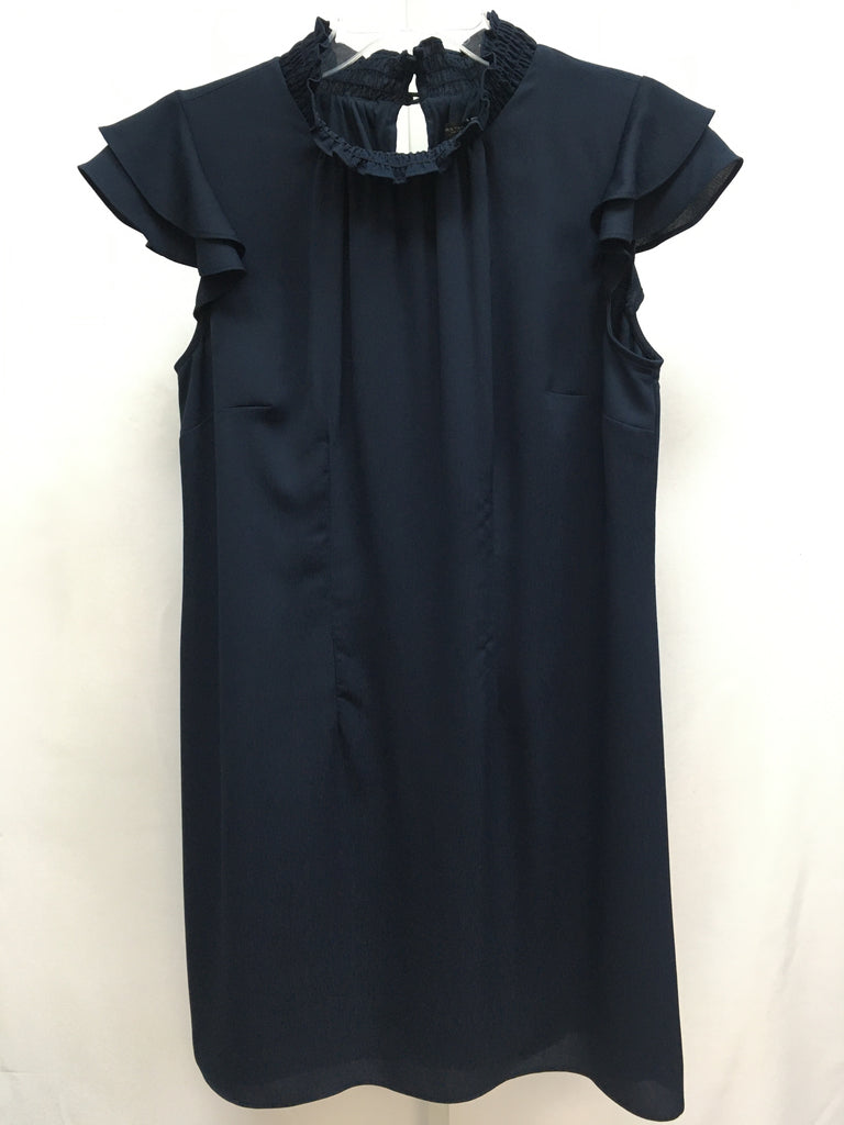 Size Medium Ann Taylor Navy Short Sleeve Dress