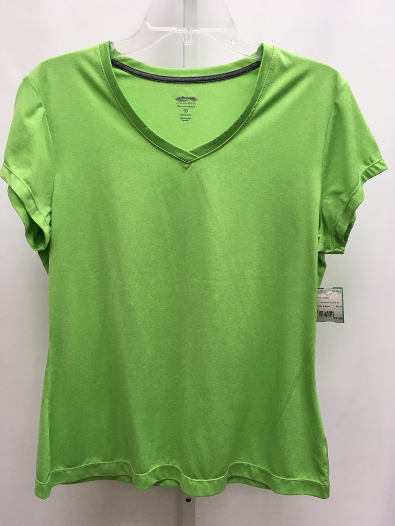 Lime Green Athletic Top