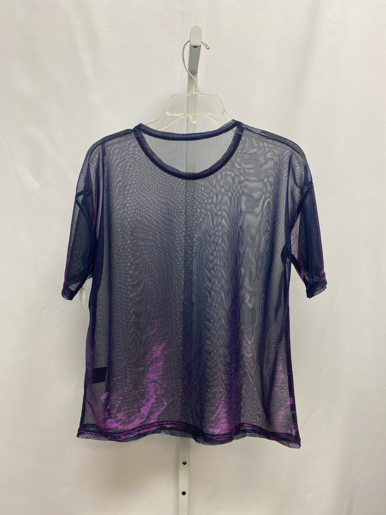 Size Medium Purple Short Sleeve Top
