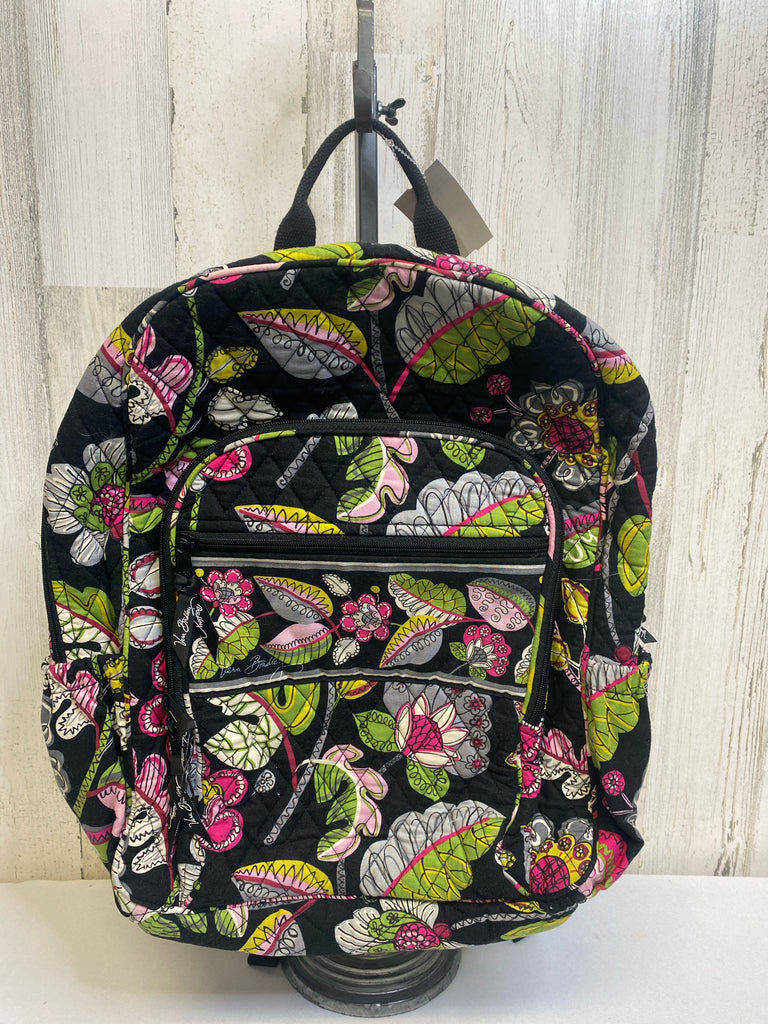 Vera Bradley Black Floral Backpack