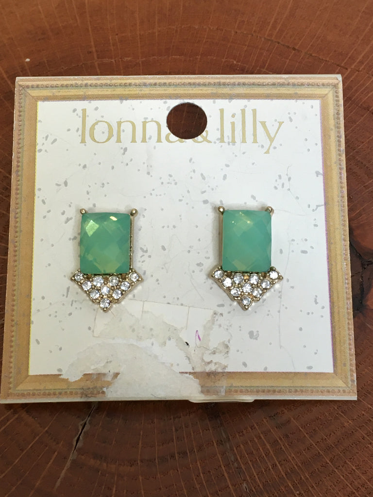 lonna & lilly Green Earrings
