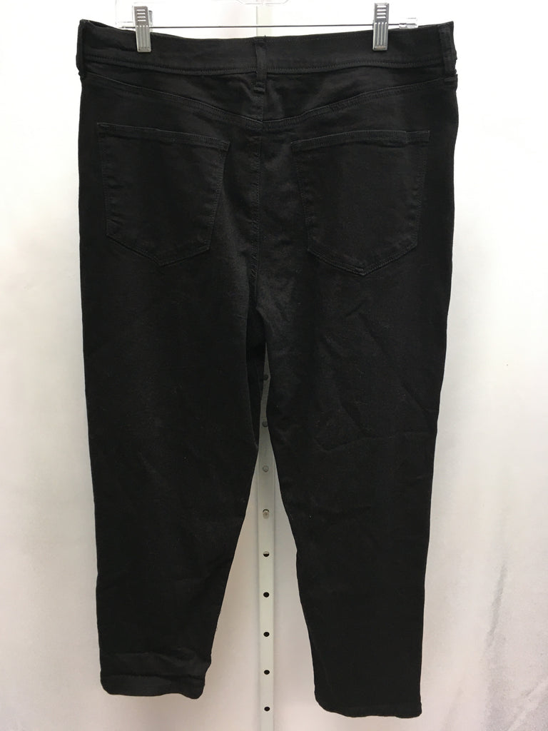 Sonoma Size 16 Black Denim Jeans