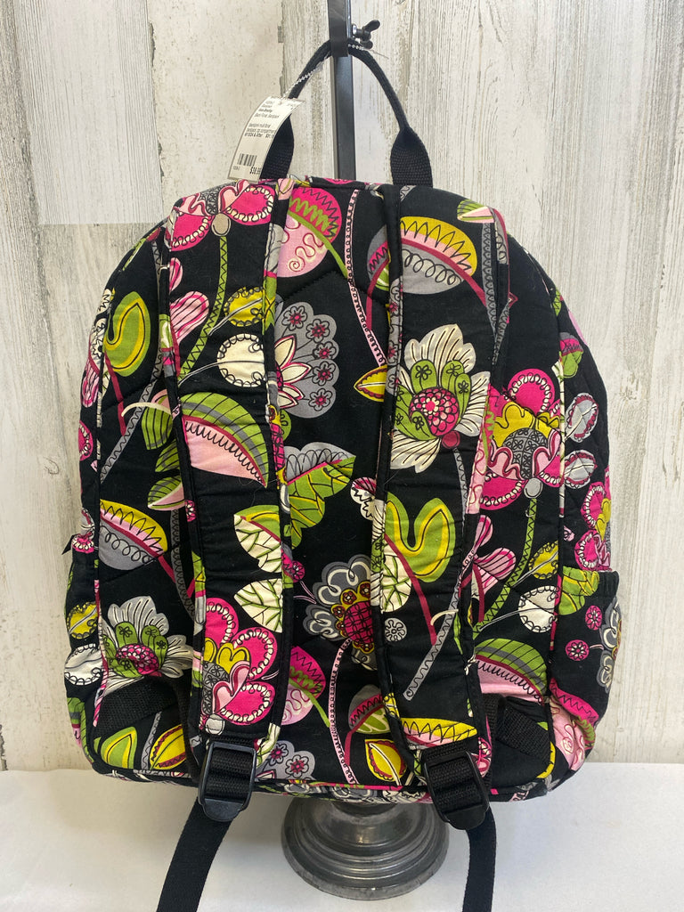 Vera Bradley Black Floral Backpack