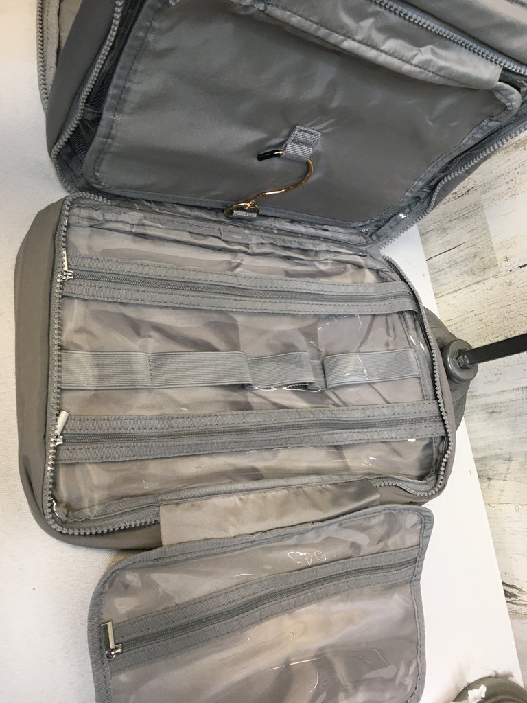 Gray Cosmetic Bag