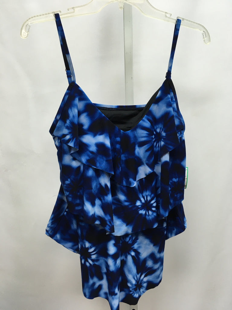 Size Large Blue Swimsuit Top Only