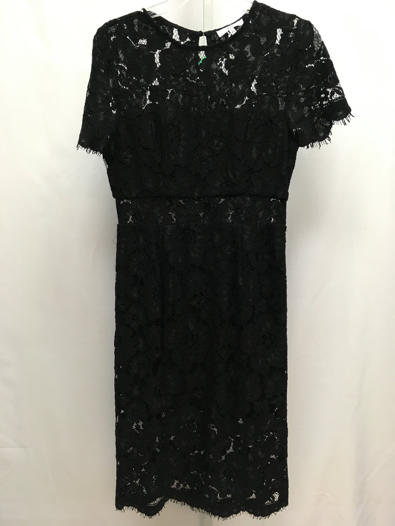 Size Small NSR Black Lace Short Sleeve Dress