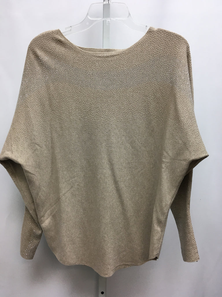 Size Small Taupe Long Sleeve Top