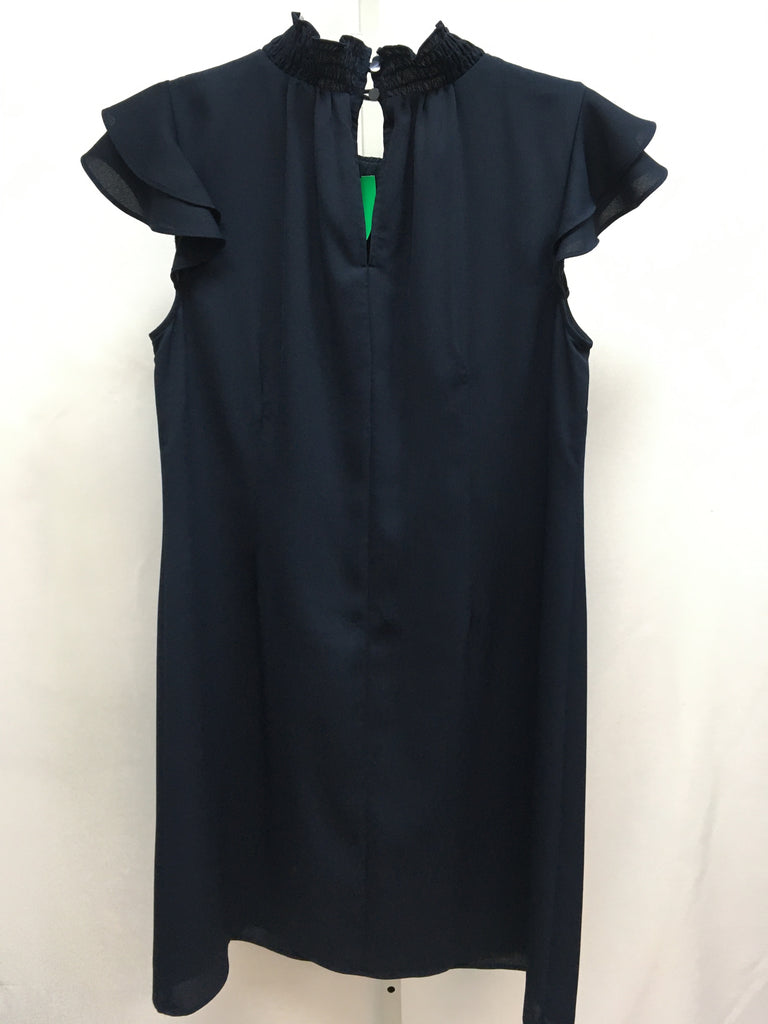 Size Medium Ann Taylor Navy Short Sleeve Dress