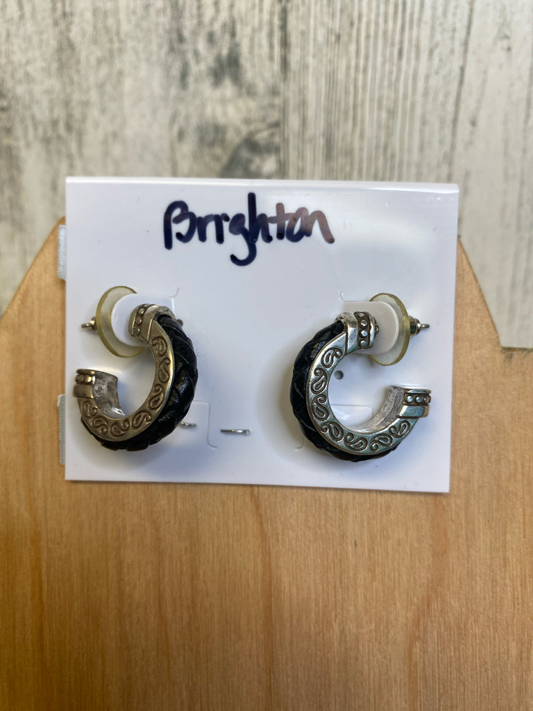 Brighton Silver/Black Brighton Earrings