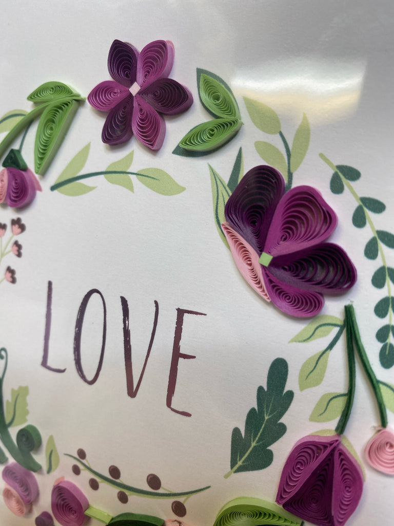 QuillingCard Greeting Card