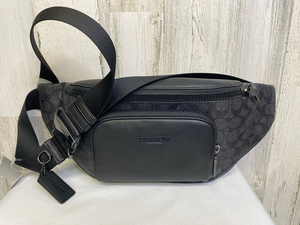 Coach Charcoal Designer Handbag