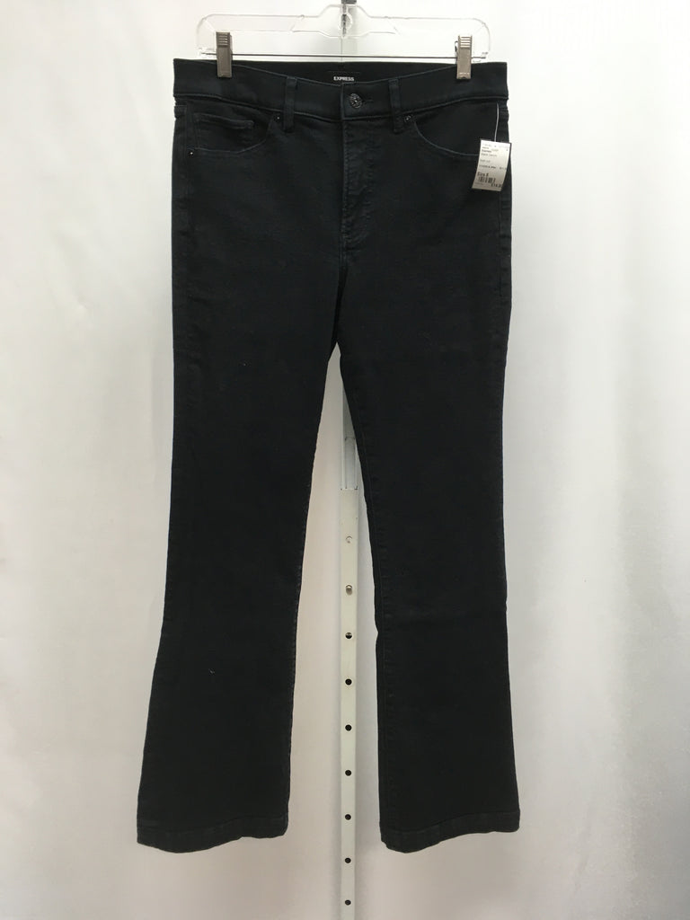 Express Size 8 Black Denim Jeans