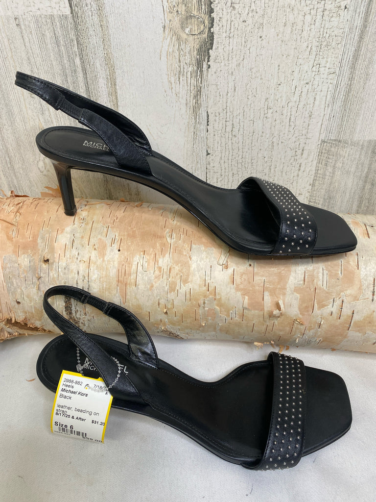 Michael Kors Size 6 Black Heels