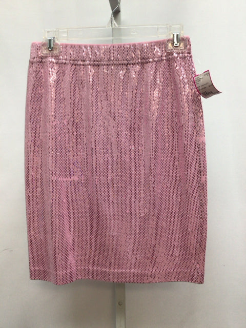 Size 2 St. John Pink Designer Skirt