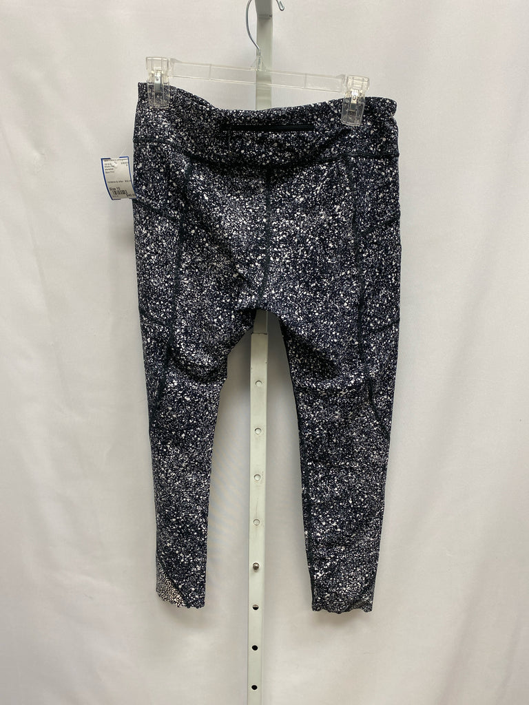 lululemon Black Print Athletic Pant