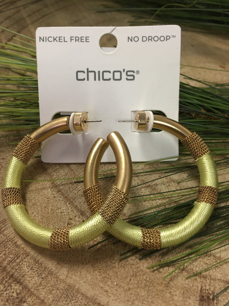 Chico's Golden Chico's Earrings