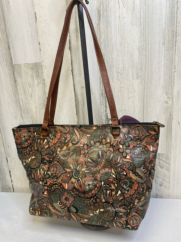 sakroots Brown Print Tote