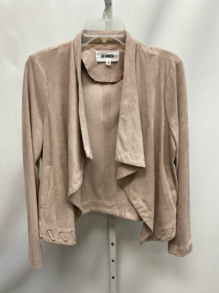 BB Dakota Size Medium Taupe Jacket/Top