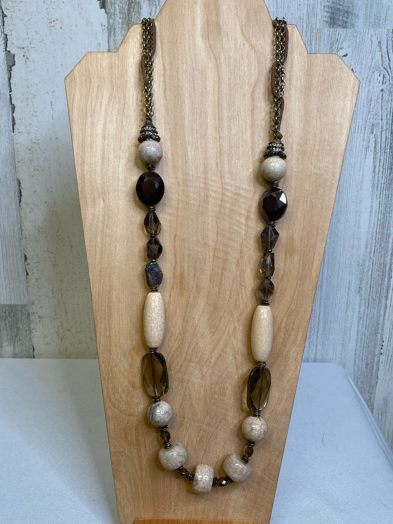 Chico's Cream/Brown Necklace