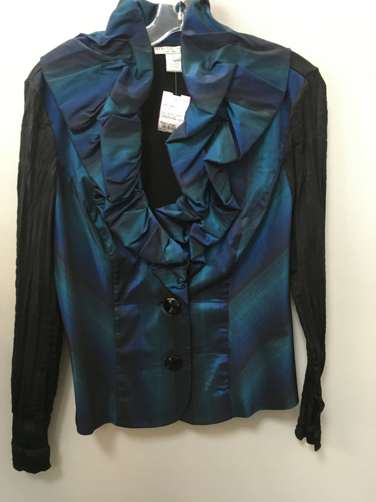 Alberto Makali Size Large Blue/Teal Jacket/Top