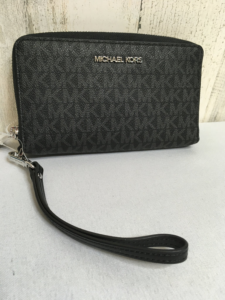 Michael Kors Black/Gray Designer Wallet