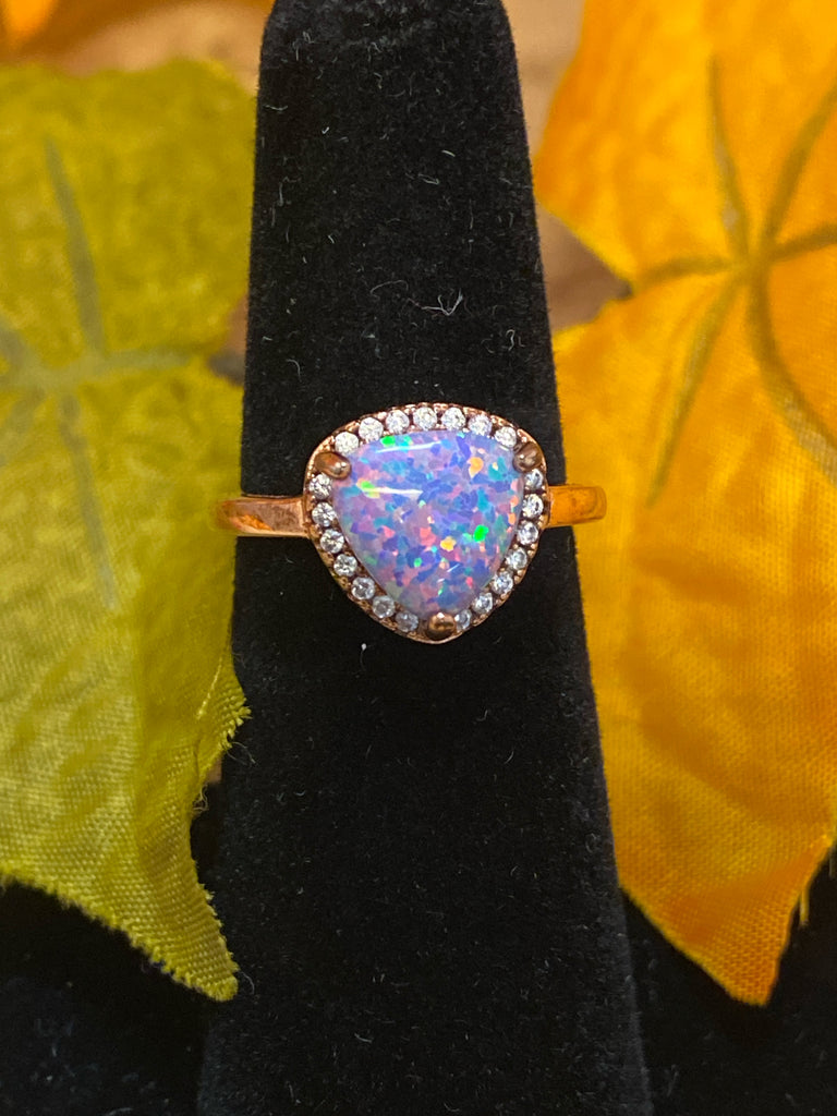 Rose Gold Sterling Silver Ring
