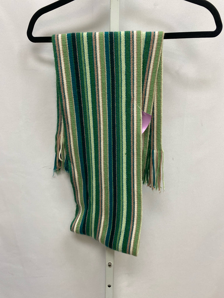 Green stripe Scarf