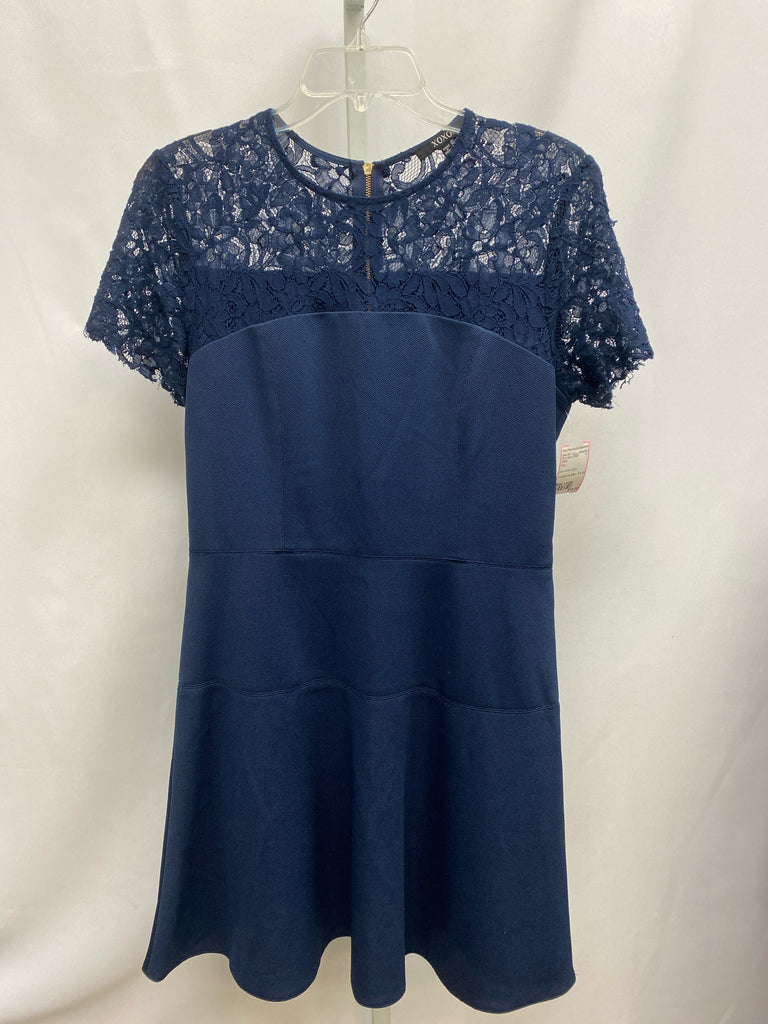 Size Large XOXO Navy Short Sleeve Dress