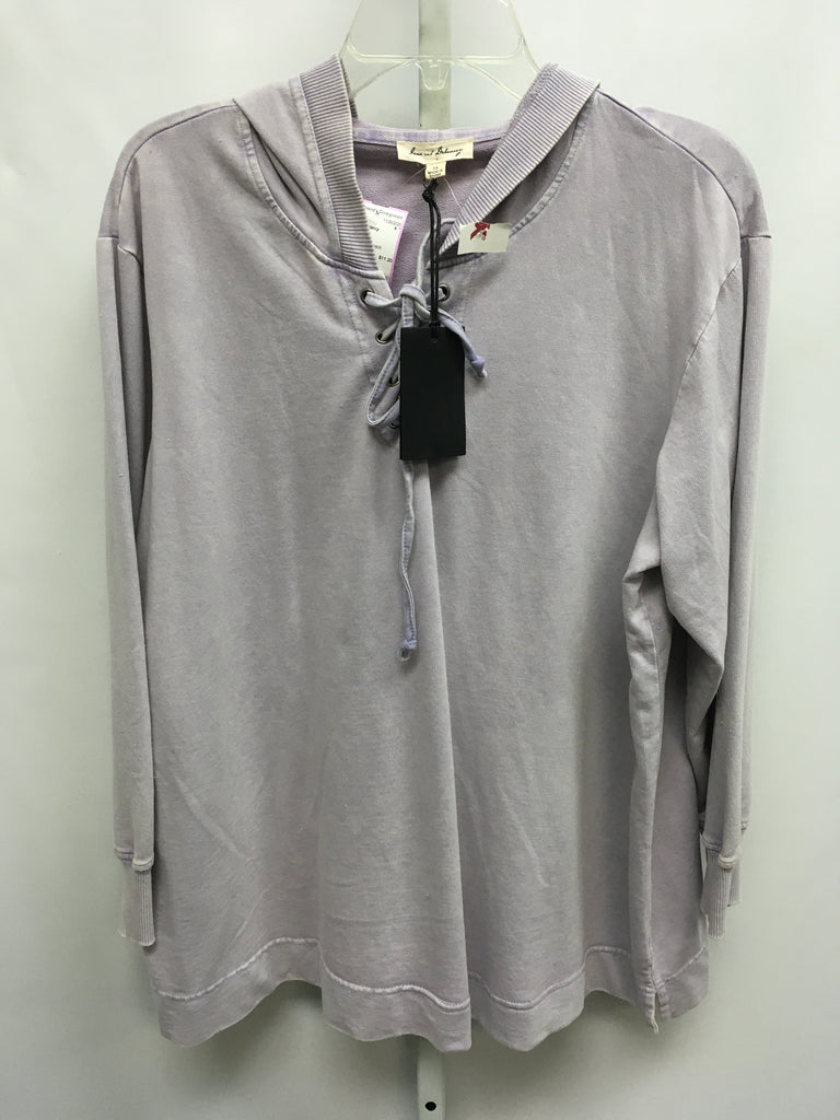 Jane and Delancy Size 1X Lavender Hoodie