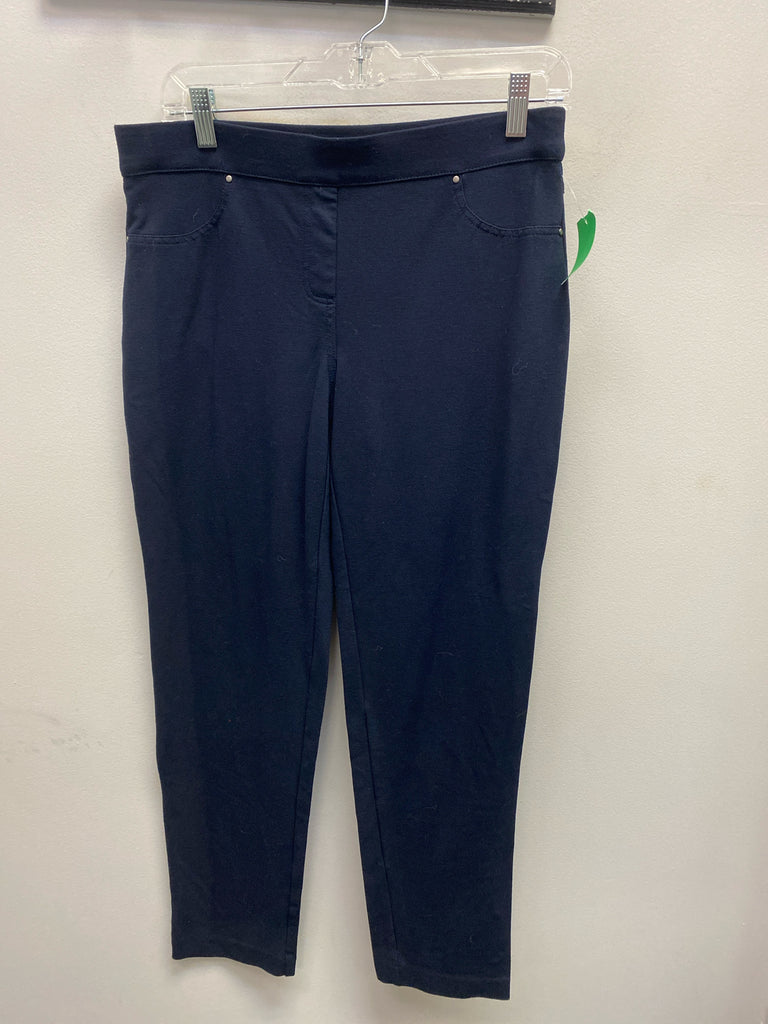 89th & Madison Size Medium Navy Pants