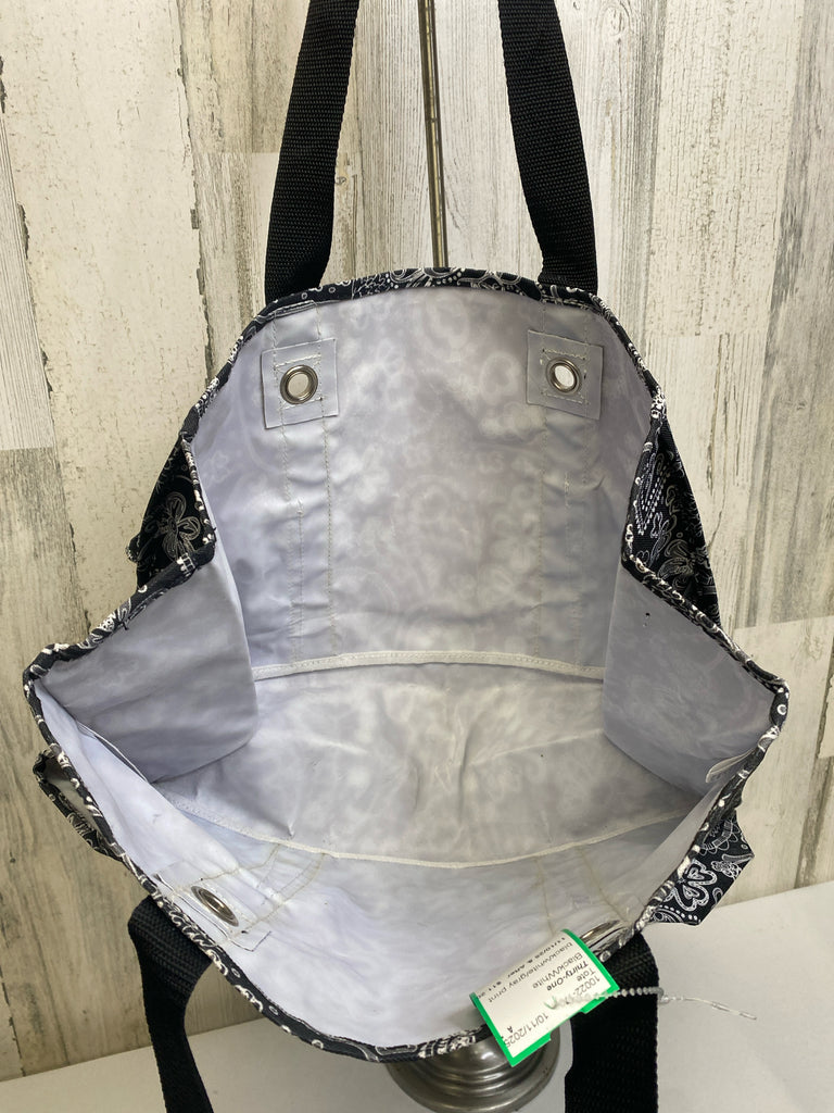 Thirty-One Black/White Tote