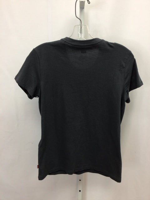 Levi Size Small Charcoal Short Sleeve Top