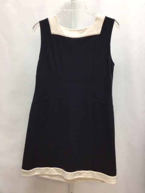 Size 12 Style & Co. Black/Cream Sleeveless Dress