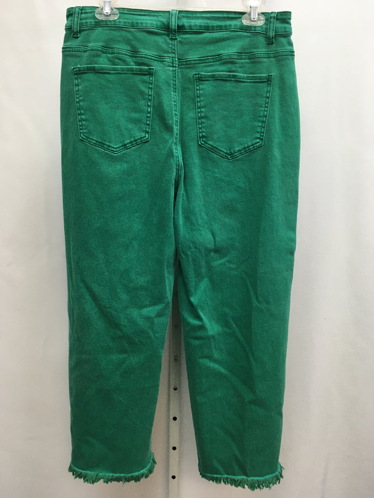 Zenana Size XL Green Crop/Capri
