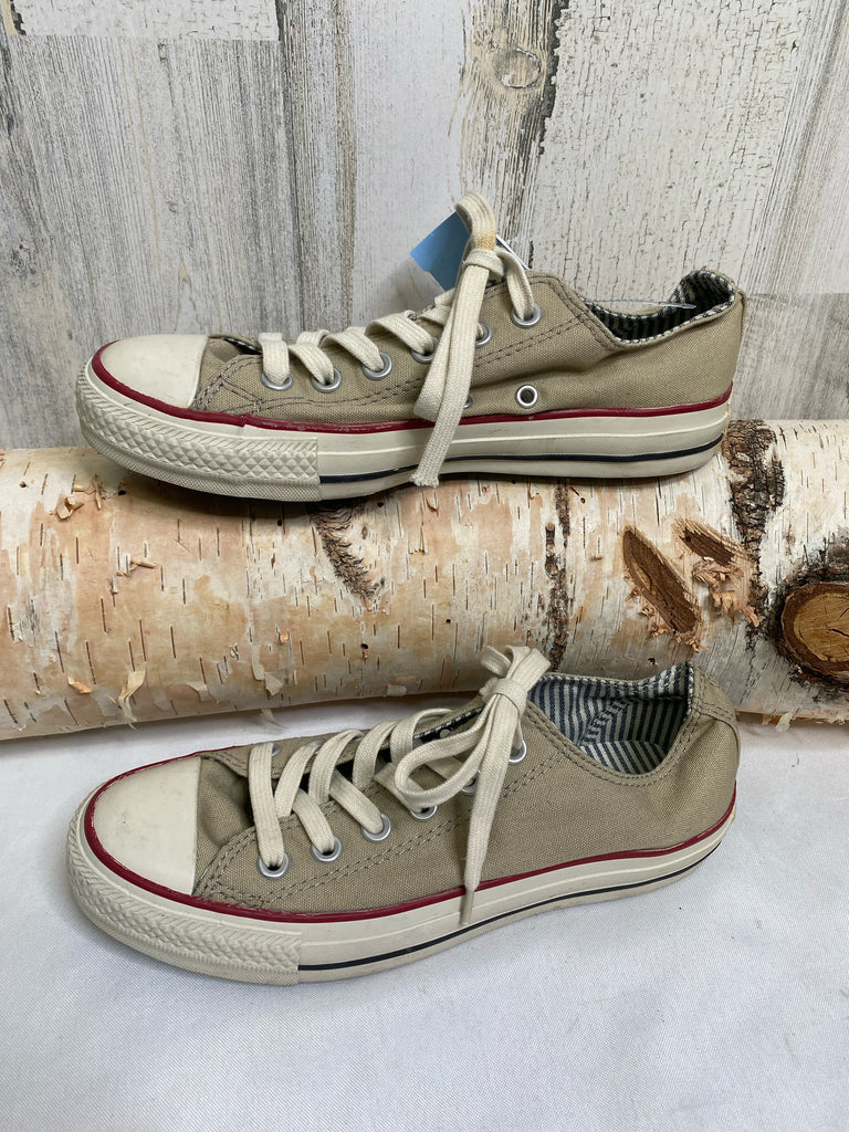 Converse Size 7 Tan Sneakers