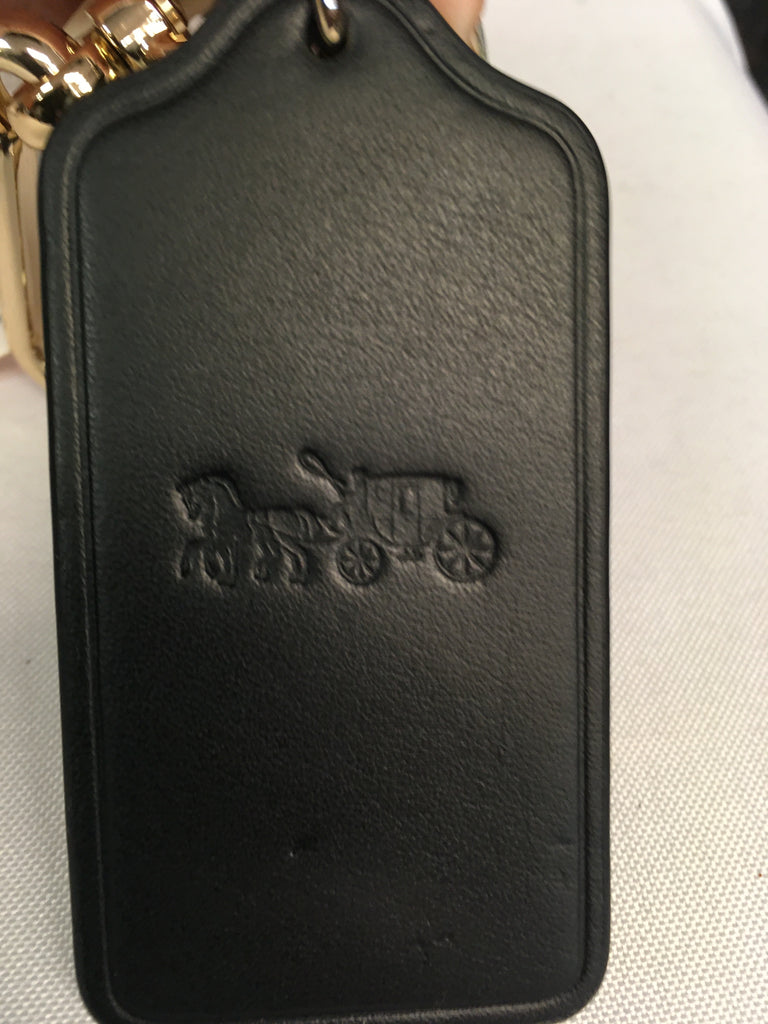 Coach Black Designer Key Chain