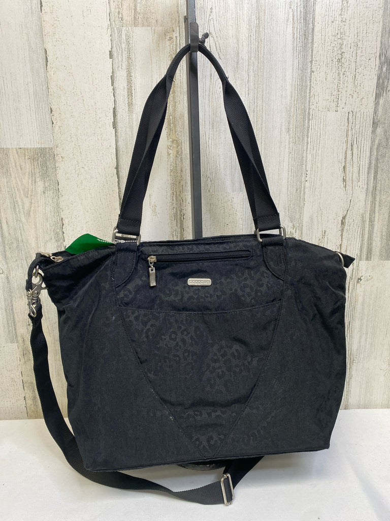 Baggallini Black Animal Tote