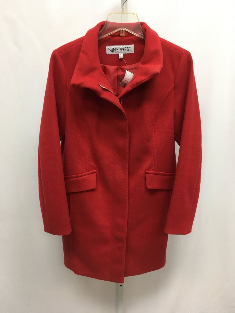 Nine West Size Small Red Coat