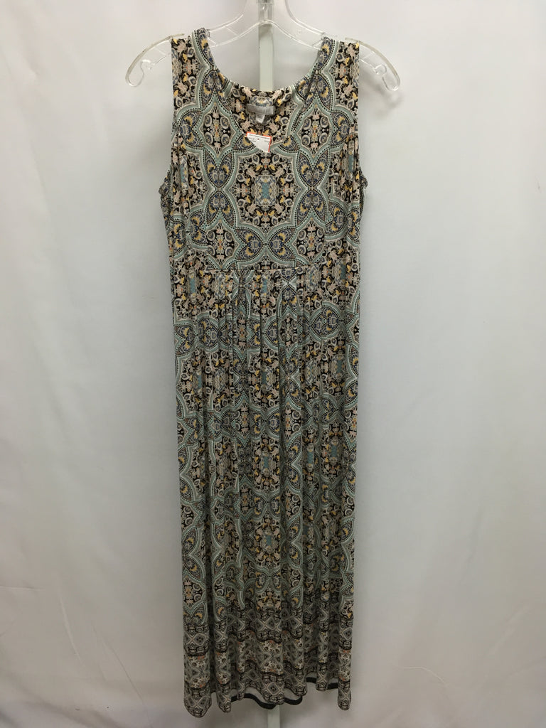 j jill maxi dresses jjill Size Small Teal Print Dress – Best Friends Consignment this pullover maxi dress Order Type:Made to Order pearl dress girl The Lehmans - A
