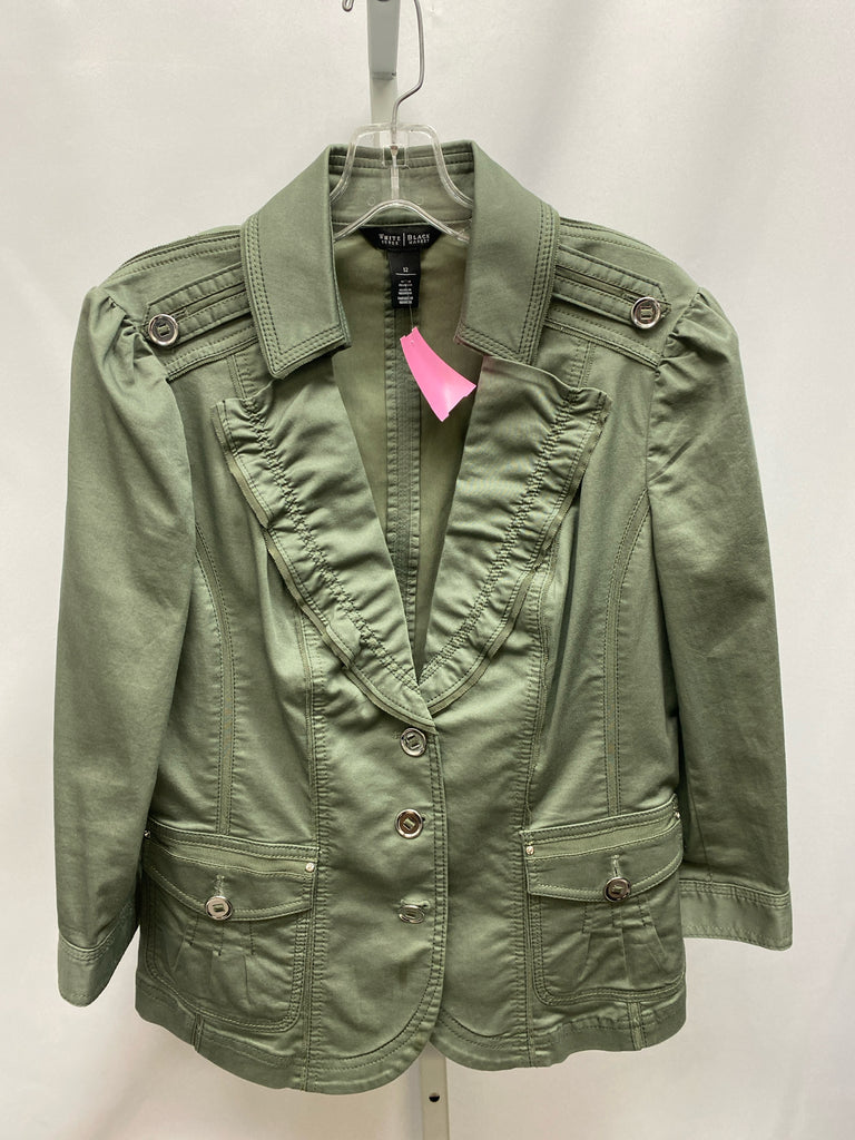 Size 12 WHBM Green Jacket/Outerwear