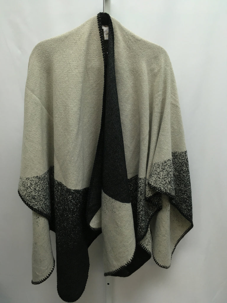 Adrienne Vittadini\ Size One Size Gray/Black Wrap