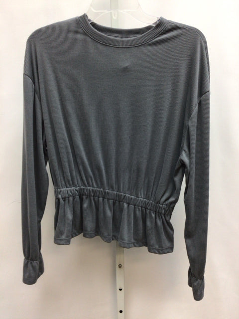 a new day Size XS Charcoal Long Sleeve Top
