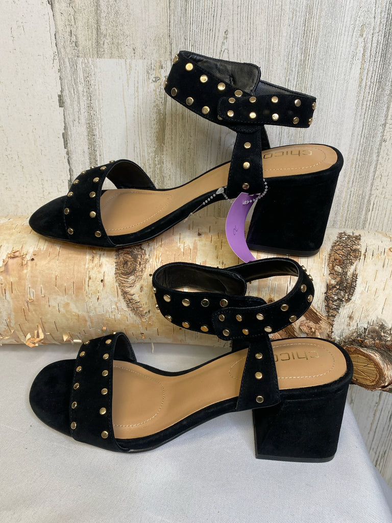 Chico's Size 9 Black Heels