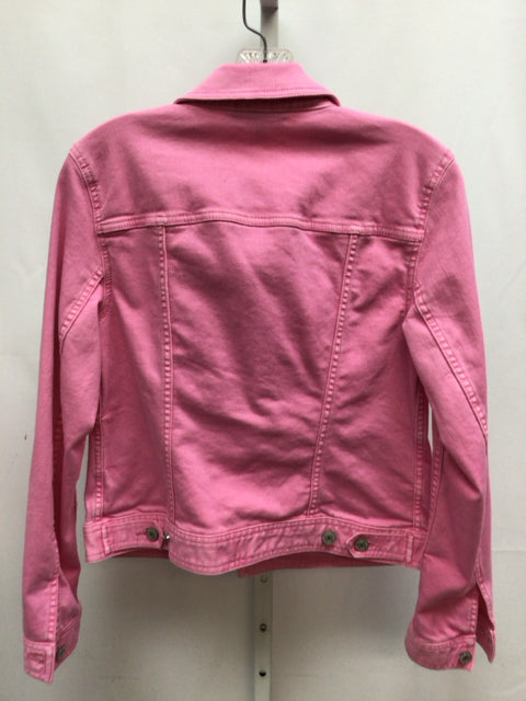 Talbots Size Small Pink Jean Jacket