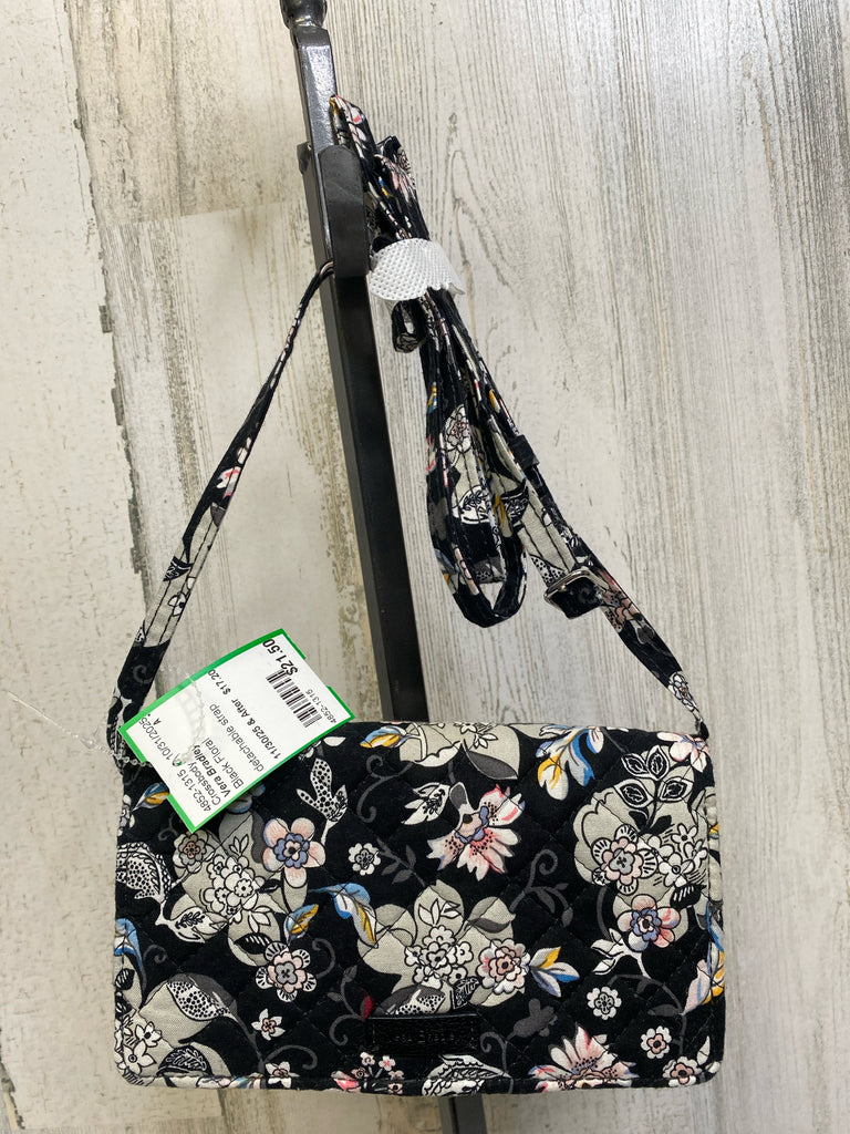 Vera Bradley Black Floral Crossbody
